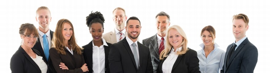 Poster - Portrait Of Confident Business Team