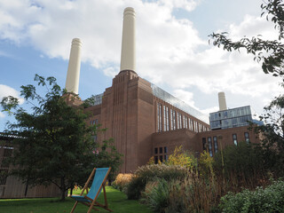 Canvas Print - Battersea Power Station in London