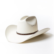 White Cowboy Hat Smooth Quality 
