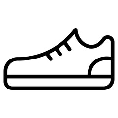 Sticker - shoes line 