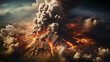 Überblick über Vulkanaktivität: Eruption eines Vulkans