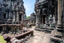 Views Of Angkor Wat Complex In Cambodia