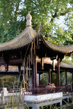 Picture Of The Chinese Garden In Frankfurt, Name Of The Garden Is ´garden Of Heavenly Peace