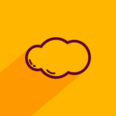 Sticker - cloud icon