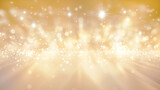 Fototapeta Storczyk - Christmas gold background with lights, Christmas gold bokeh light background