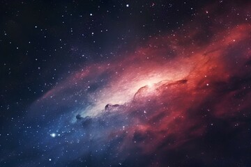 galaxy in space made by midjeorney