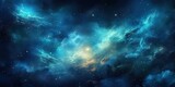 Fototapeta Kosmos - Cosmic dreams. Nighttime wonders of galaxy. Astral symphony. Nebulae and stars. Celestial harmony. Night sky in deep space