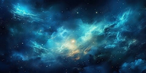 Wall Mural - cosmic dreams. nighttime wonders of galaxy. astral symphony. nebulae and stars. celestial harmony. n