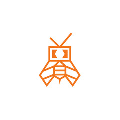 Poster - Bee tv logo design concept.