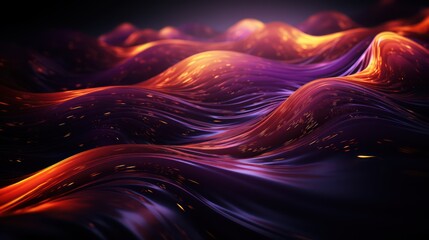 Wall Mural - abstract colorful wave 4k ultra hd wallpaper 