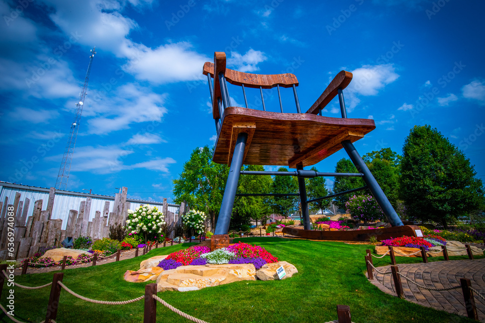 Casey, IL—Jul 27, 2023; Casey Illinois known as the Big Things Small ...