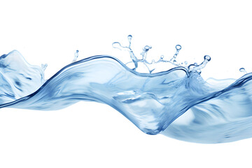 Water splash  isolated on transparent background