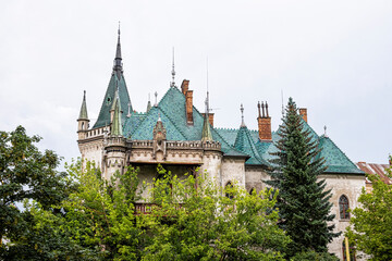 Sticker - Jakab palace in Kosice, Slovakia