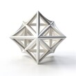 Explore the elegance of a simple geometric form, whether it's the three-dimensional allure of a tetrahedron or the intricate facets of a dodecahedron.