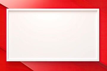 red frame for text or photo