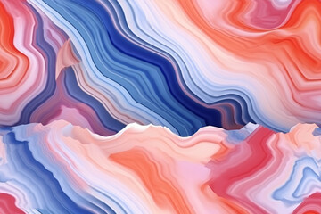 Wall Mural - Trendy Seamless Watercolor Texture. Ai generative