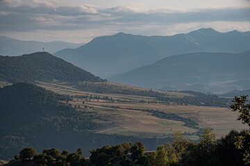 Wall Mural - beautiful landscape in the morning time