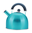 © YG Studio - Kettle vector illustration. Kitchenware isolated on white background