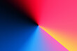 Hintergrund mit Farbverlauf in bunten Regenbogenfarben, 3d-Wirkung und Flächenteilung