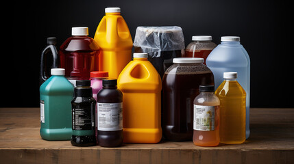 Packaging household chemicals for recycling