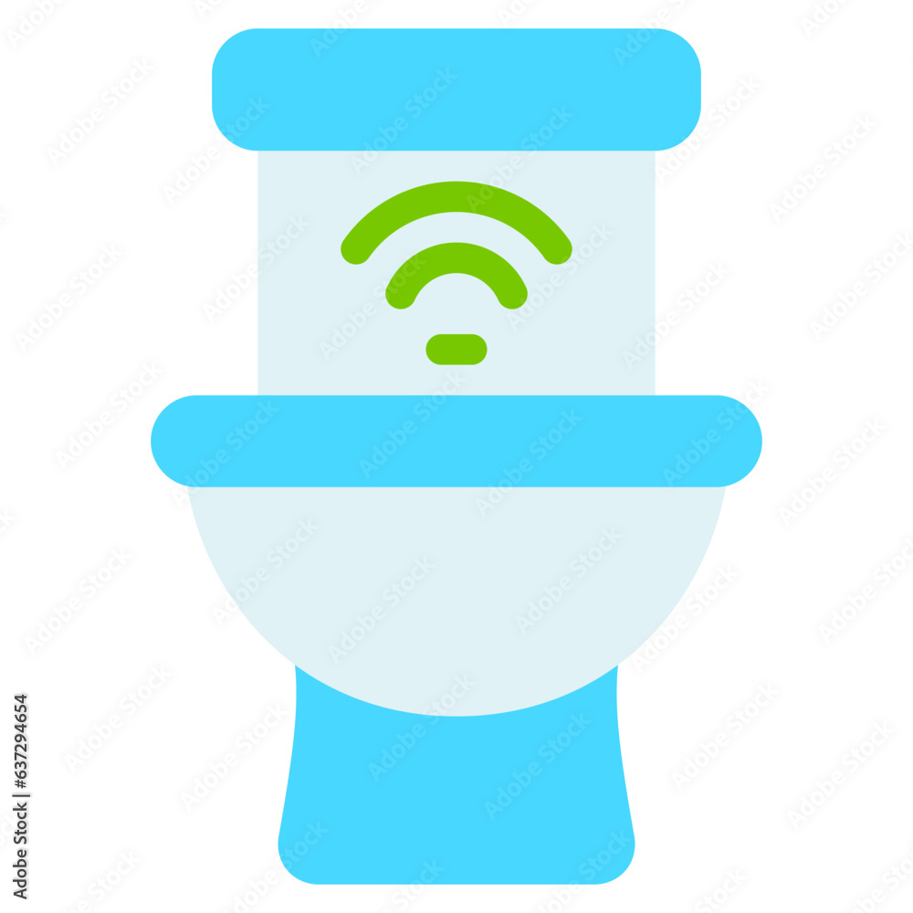Creative Wc Icon wc icon with outline style. Suitable for website design, logo, app, UI ...