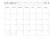 © SelfPublishing201 - December Calendar 2024 Monthly Planner Printable A4 Monday Start