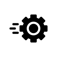 Poster - settings glyph icon