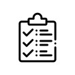 © HacaStudio - check list line icon
