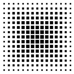 square halftone element design 