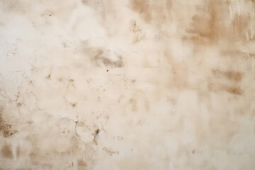 Poster - Cream concrete wall texture background for interiors or outdoor exposed surface polished distress