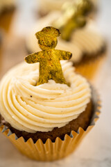 Poster - Gingerbread cupcakes