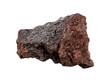  a piece of basalt stone porous isolated