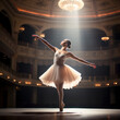 © mindstorm - lifestyle photo ballet dancer on stage