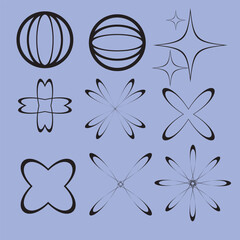 Sticker - Arrows big black set icons. Arrow icon. Arrow vector collection. Arrow. Cursor. Modern simple arrows. Vector illustration