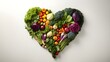 Kochkunst mit Herz: Gemüse in liebevoller Form
