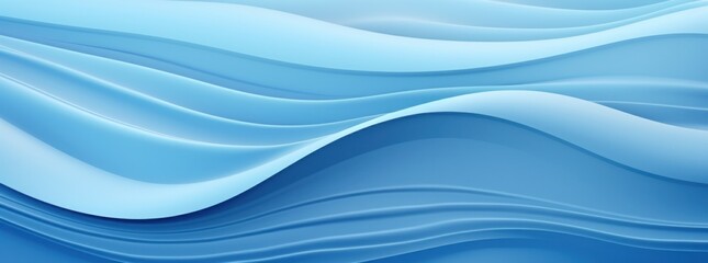 Wall Mural - Abstract blue wave background