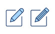 © avaicon - Edit icon vector. edit document sign and symbol. edit text icon. pencil. sign up