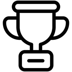 Poster - trophy icon