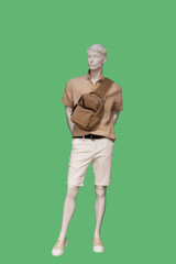 Sticker - Full length male mannequin