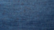 Deep Blue Fabric Texture Closeup: Dark Denim, Linen, And Cotton Satin Seamless Background