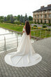 © alipko - Fashion bride in wedding dress. Summer wedding