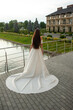 © alipko - Fashion bride in wedding dress. Summer wedding