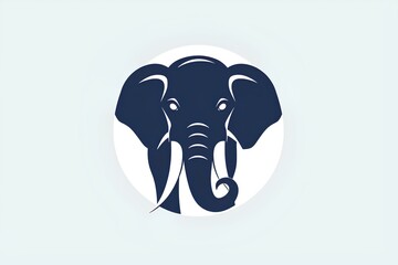 Sticker - elephant head illustration made by midjourney