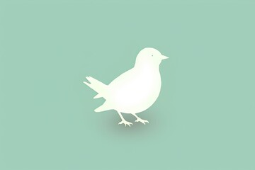 Sticker - dove of peace made by midjourney