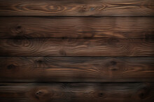 Dark Brown Wooden Plank Background