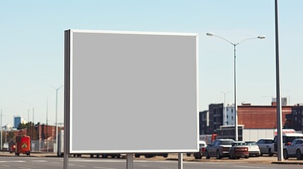 Sticker - Billboard and poster mockup that is easy to see