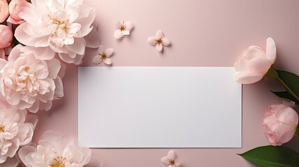 Aufkleber - Create mockup copy space on blank paper cards and envelopes Graphic design template for branding and portfolio Suitable for wedding stationery