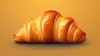 croissant bakery delicious ai generated