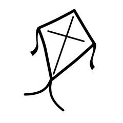 kite line icon