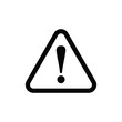 alert icon vector attention sign dangerous